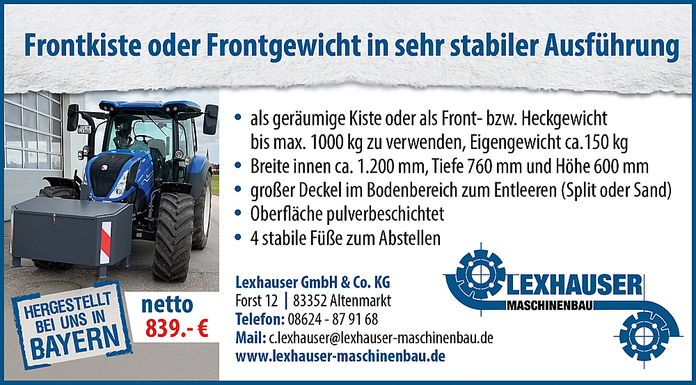 Produkte für Land- und Forstwirtschaft