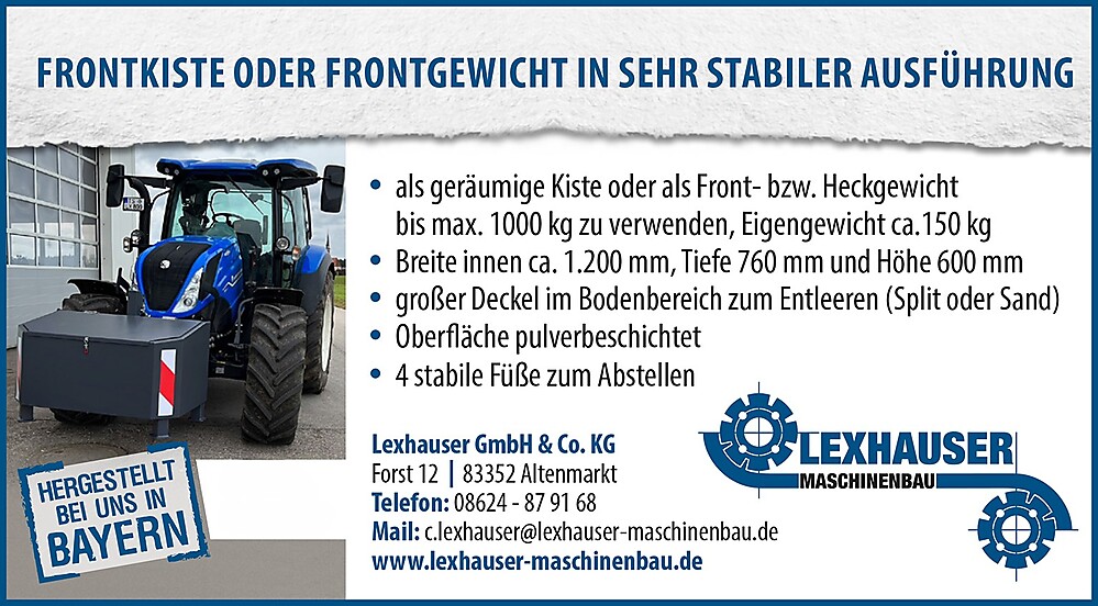 Produkte für Land- und Forstwirtschaft